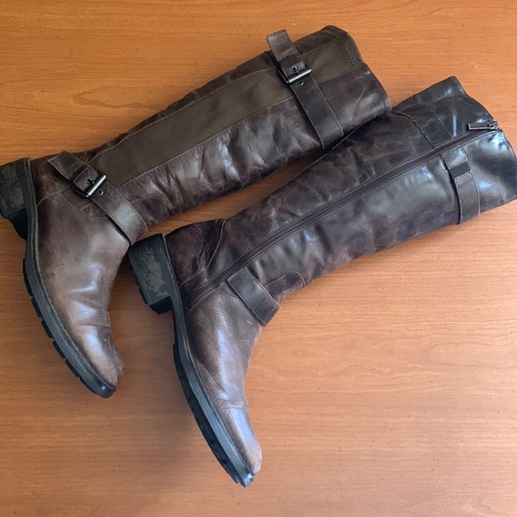 AQUATALIA Distressed Tall Riding Boots - Picture 4 of 15